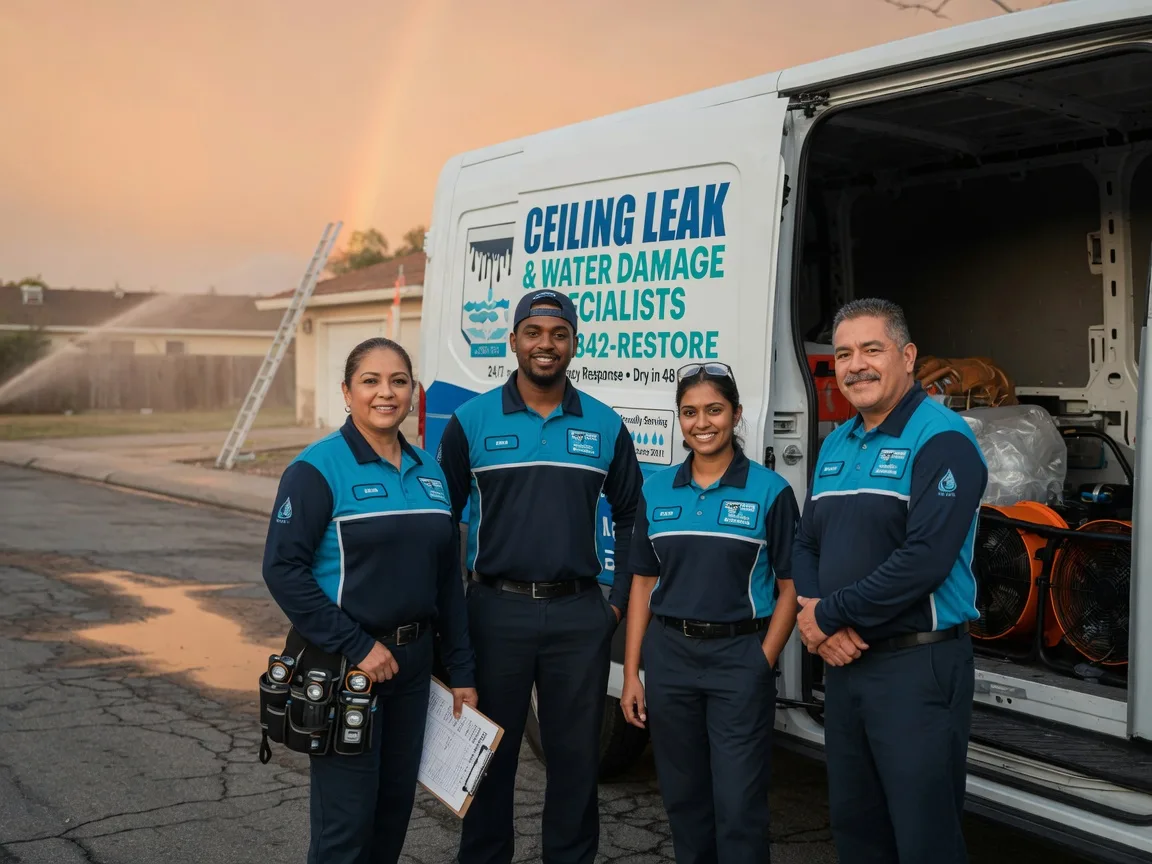 Ceiling Leak Cleanup company in Rockwood, TX